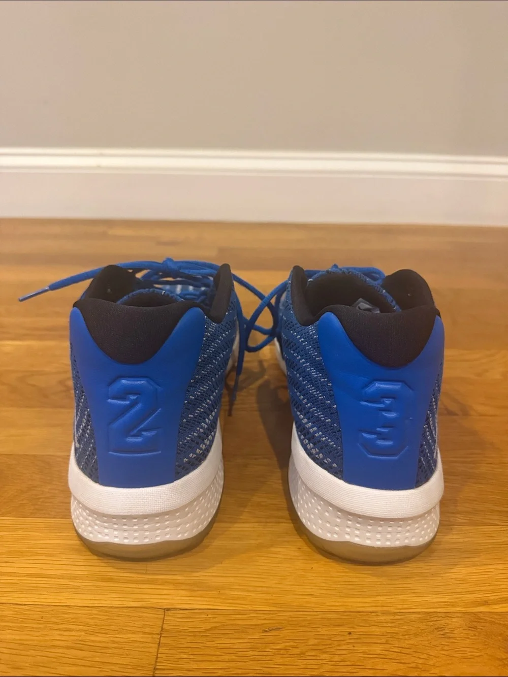 Jordan Men’s Royal Blue Athletic Basketball Shoes